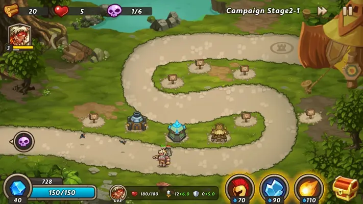 Castle Defense 2 android App screenshot 6